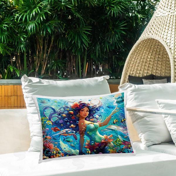 Stupell Industries Michael David Ward | Underwater Smiling Mermaid