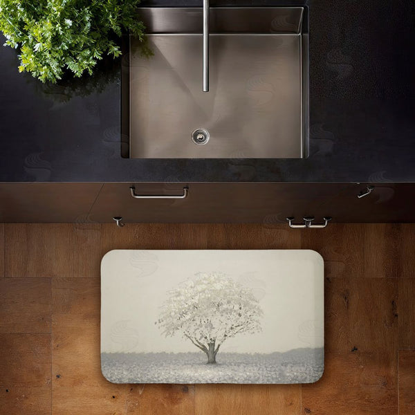 Stupell Industries Michael Marcon | Neutral Radiance Tree Anti-Fatigue Mat