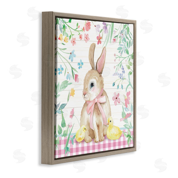 Stupell Industries Mollie B. | Easter Bunny & Chicks Wall Art