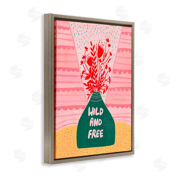 Stupell Industries Nabeela Rumi | Midcentury Wild And Free Wall Art