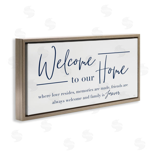 Stupell Industries Natalie Carpentieri | Friends Welcome & Family Forever