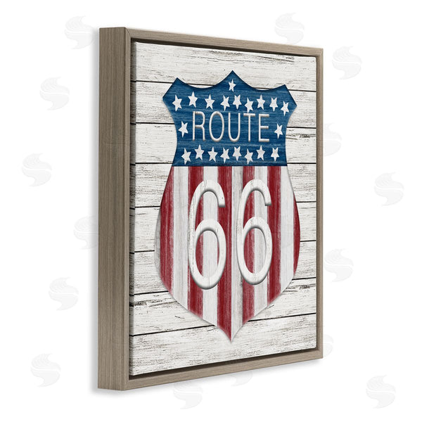 Stupell Industries Natalie Carpentieri | Rustic Route 66
