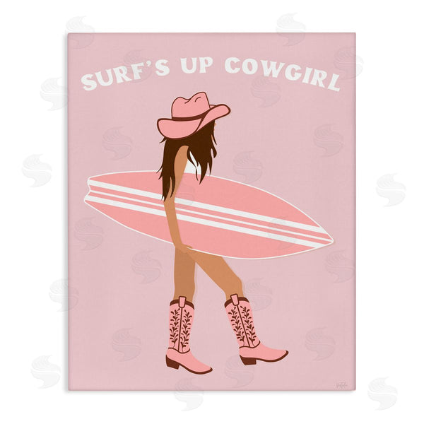 stupell industries Natalie Carpentieri | Surf's Up Cowgirl