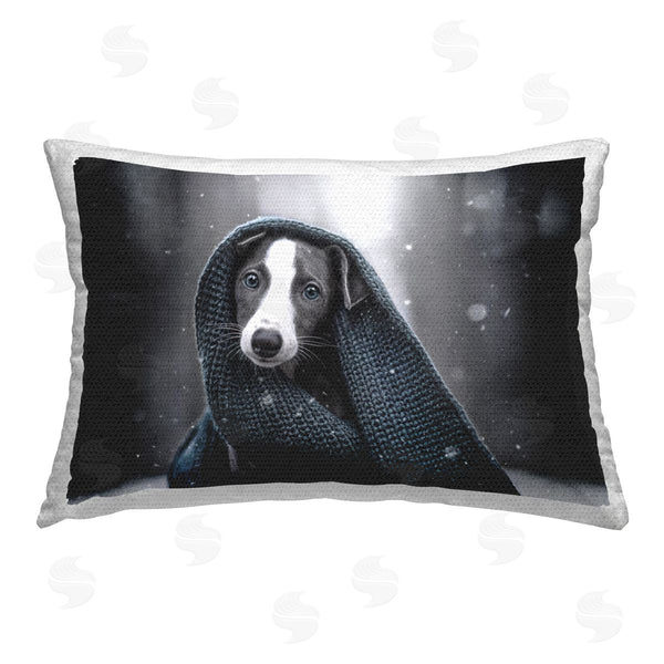 Stupell Industries Natalie Grosse | Cozy Dog With Scarf