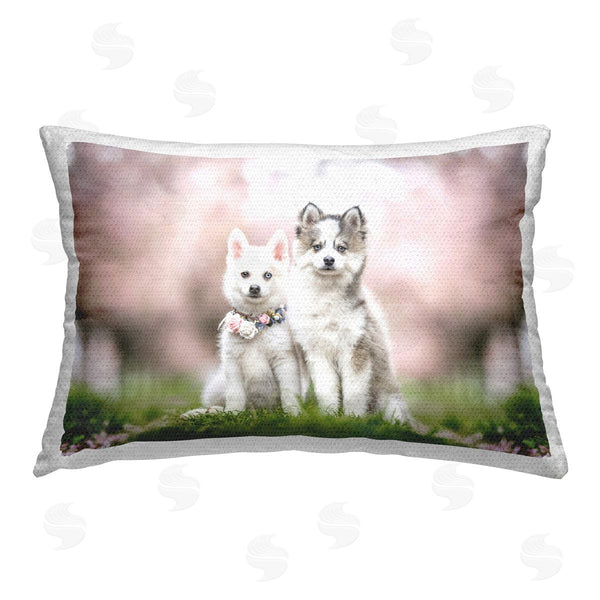 Stupell Industries Natalie Grosse | Puppies With Spring Florals