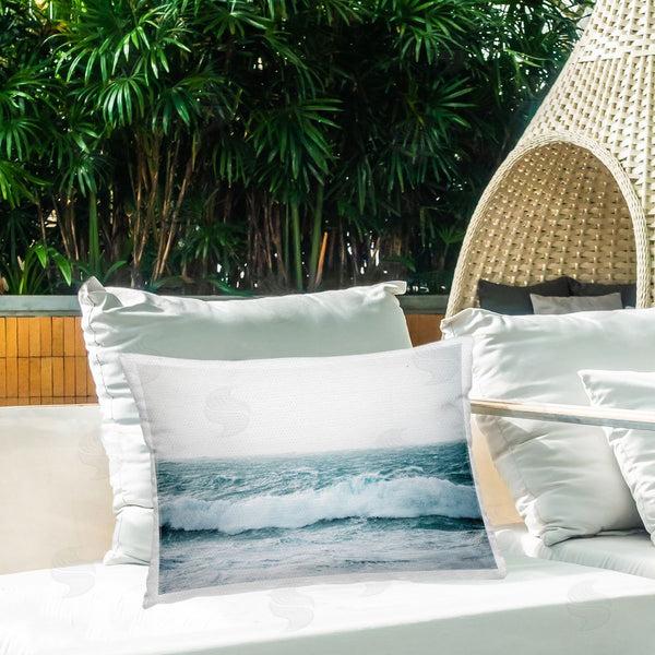 Stupell Industries Nataly White | Beach Waves Horizon