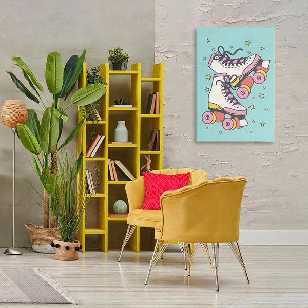 Stupell Industries Nataly White | Vintage Roller Skates Wall Art
