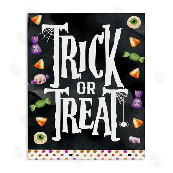 stupell industries Nicole DeCamp | Trick Or Treat Halloween Candy Wall Art