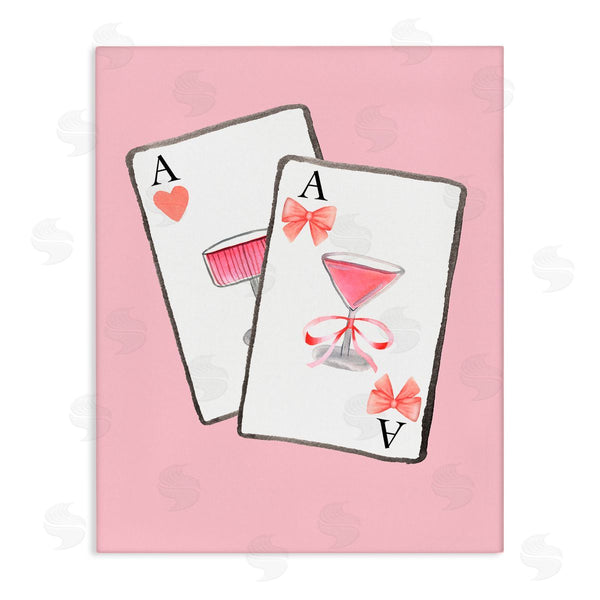 stupell industries Nina Jacobs | Cocktail Aces Cards Wall Art