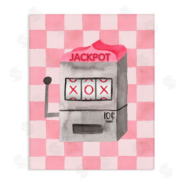 stupell industries Nina Jacobs | Jackpot Slot Machine Wall Art
