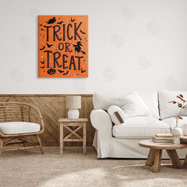 Stupell Industries Nina Seven | Trick Or Treat Spider Web Wall Art