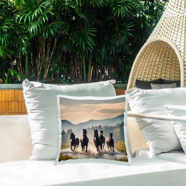 Stupell Industries Noah Bay | California Cruise Antique Car Printed Throw Pillow