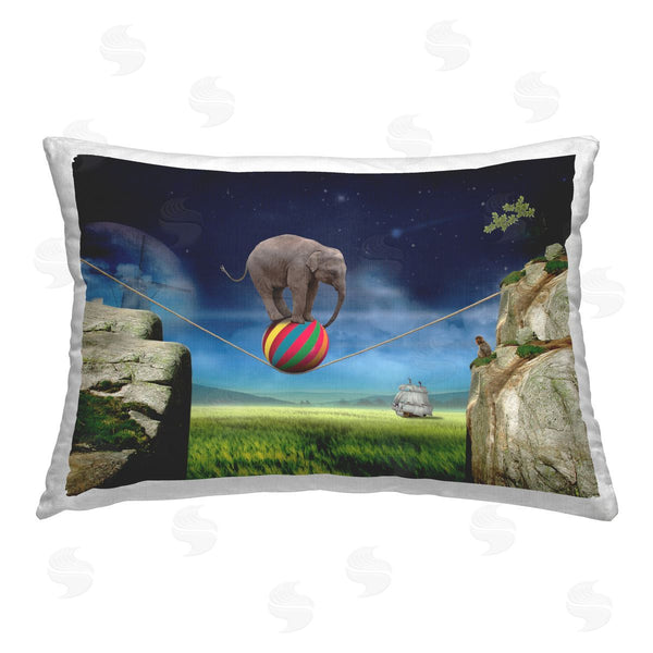 stupell industries Nobleworks | Surrealist Balancing Elephant