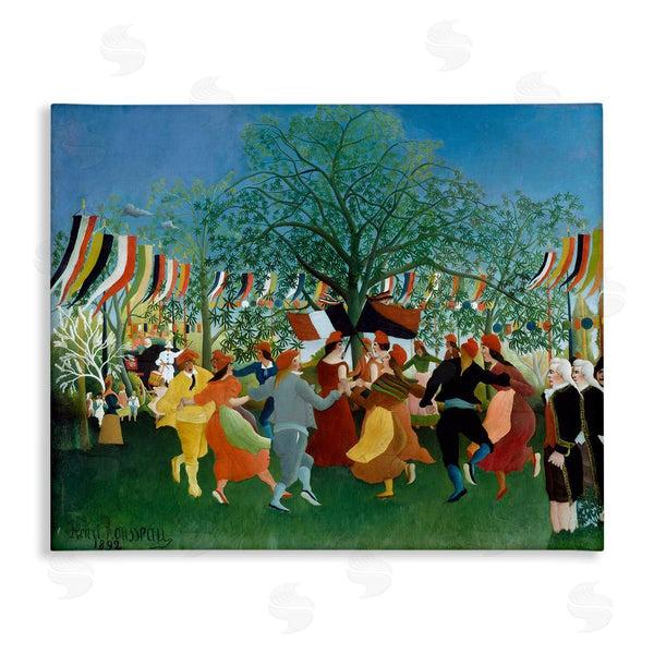 stupell industries one1000paintings | A Centennial of Independence Henri Rousseau Classic Painting Wall Art