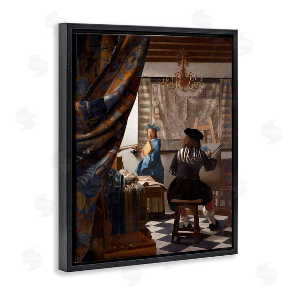 Stupell Industries One1000paintings | Allegory Of Painting Johannes Vermeer Classical Portrait Wall Art
