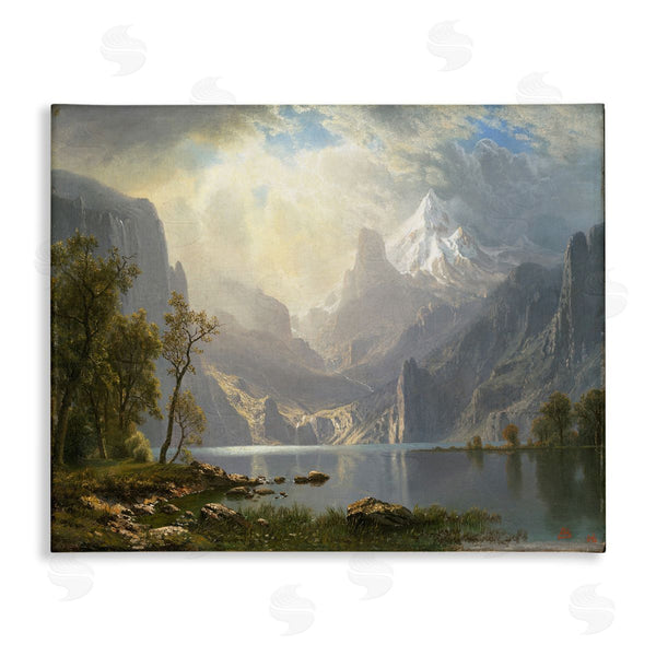 stupell industries one1000paintings | American Landscape Classic Albert Bierstadt Luminous Painting Wall Art