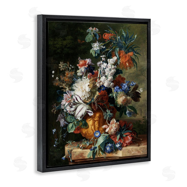 Stupell Industries One1000paintings | Bouquet Of Flowers In Urn Jan Van Huysum Painting Wall Art