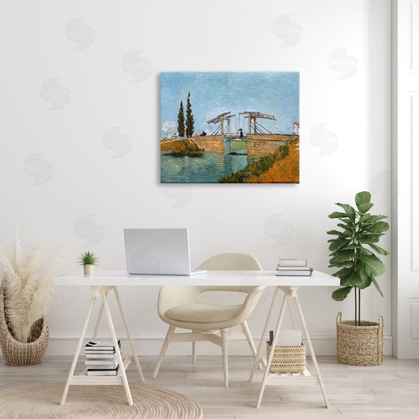 Stupell Industries One1000paintings | Brug Bij Langlois Vincent Van Gogh Classic Bridge Painting Wall Art