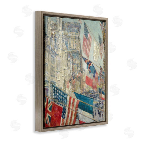 Stupell Industries One1000paintings | Classic Americana Flags Wall Art