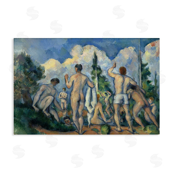 stupell industries one1000paintings | Classic Cezanne Bathers Wall Art