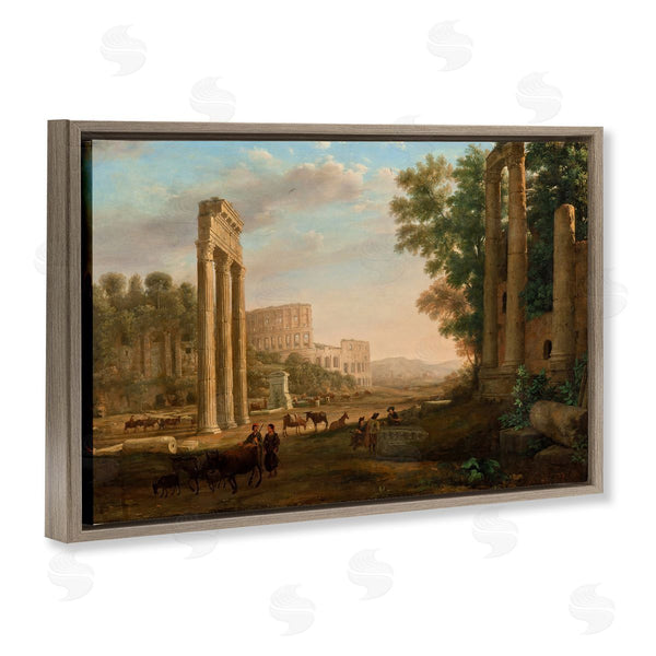 Stupell Industries One1000paintings | Classic Claud Ruins Of Roman Forum Wall Art