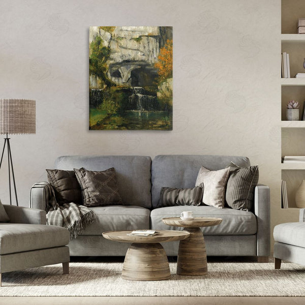 Stupell Industries One1000paintings | Classic Courbet Waterfall Wall Art