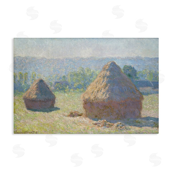 stupell industries one1000paintings | Classic End Of Summer Haystacks Wall Art
