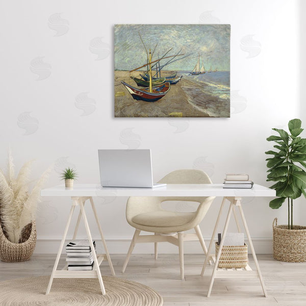 Stupell Industries One1000paintings | Classic Fishing Boats On Beach Wall Art