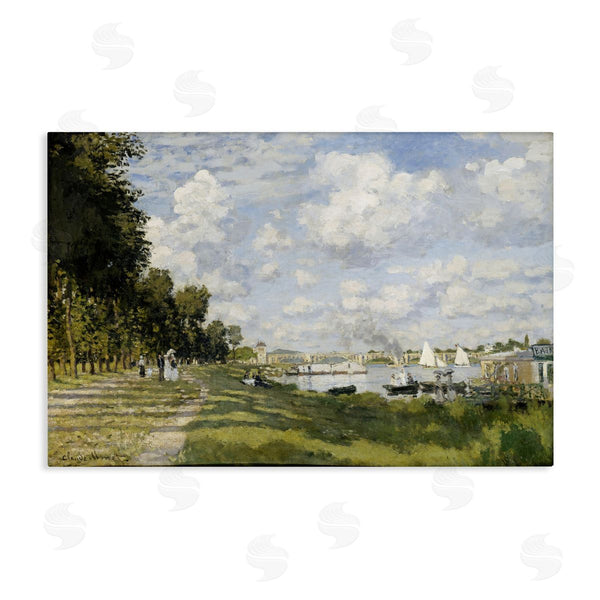 stupell industries one1000paintings | Classic Monet Bassin d'Argenteuil Wall Art