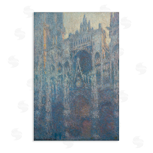 stupell industries one1000paintings | Classic Monet Cathedral in Morning Wall Art