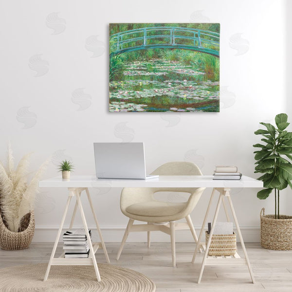 Stupell Industries One1000paintings | Classic Monet Japanese Footbridge Wall Art