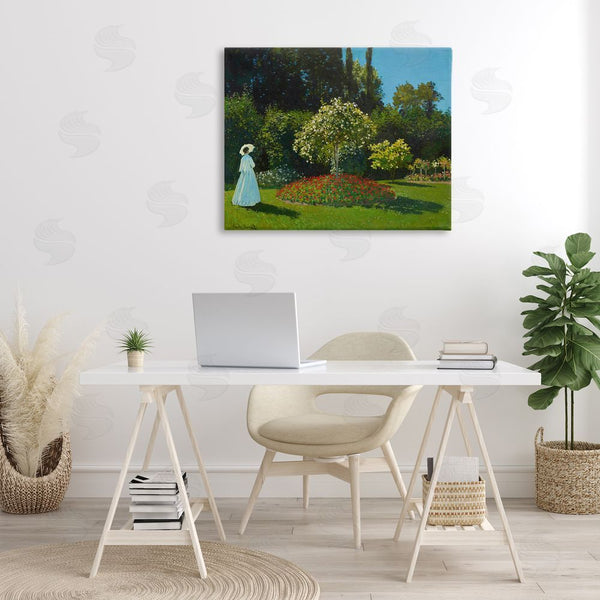 Stupell Industries One1000paintings | Classic Monet Lady In Garden Wall Art