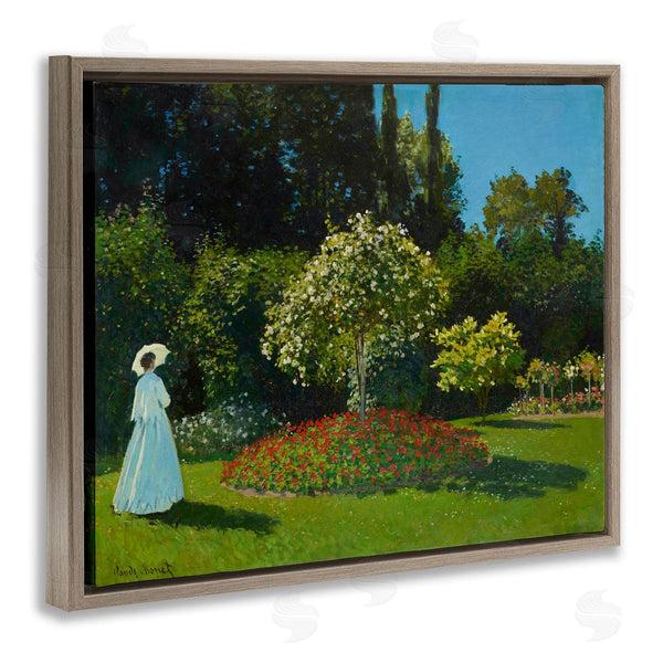 Stupell Industries One1000paintings | Classic Monet Lady In Garden Wall Art