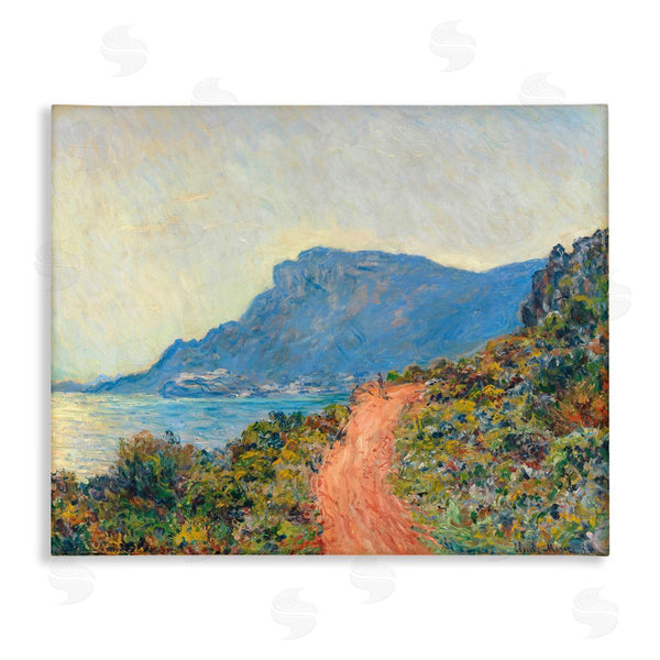 stupell industries one1000paintings | Classic Monet Mountain Landscape Wall Art