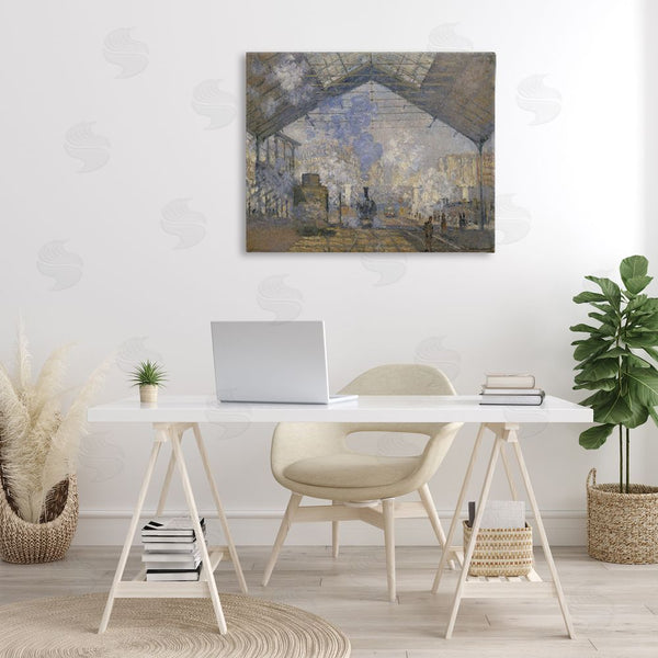 Stupell Industries One1000paintings | Classic Monet Saint-Lazare Station Wall Art