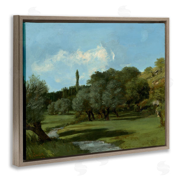 Stupell Industries One1000paintings | Classical Green Field Landscape Wall Art
