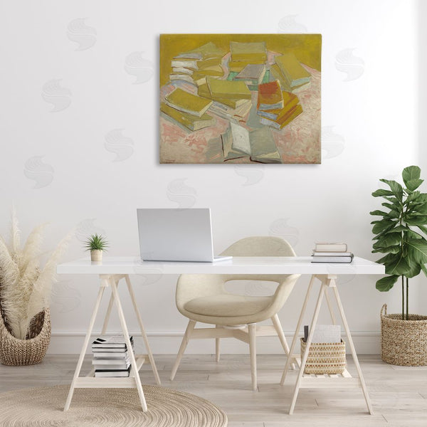 Stupell Industries One1000paintings | Classical Piles Of French Novels Wall Art