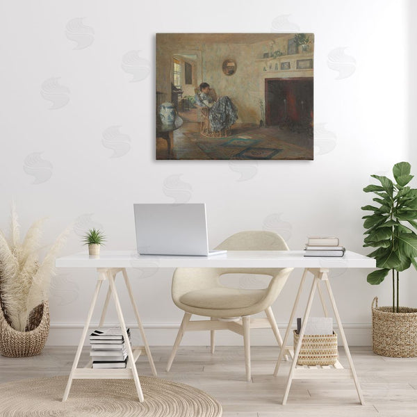 Stupell Industries One1000paintings | Classical Rainy Day Girl Wall Art