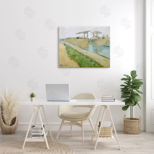 Stupell Industries One1000paintings | De Brug Van Langlois Vincent Van Gogh Bridge Painting Wall Art