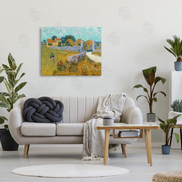 Stupell Industries One1000paintings | Farmhouse In Provence Van Gogh Scene Wall Art