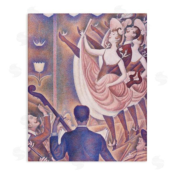 stupell industries one1000paintings | La Chahut Classic Georges Seurat Painting Dance Portrait Wall Art