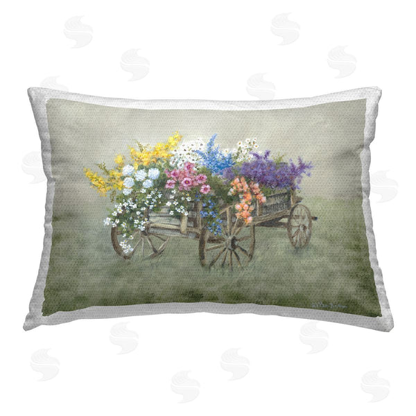 Stupell Industries Pam Britton | Wagon With Spring Blooms