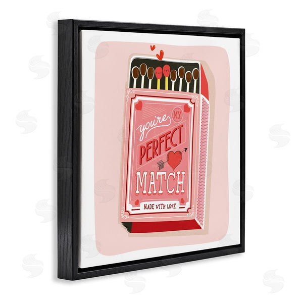 Stupell Industries Pan Georgiou | My Perfect Match Fun Romance Wall Art