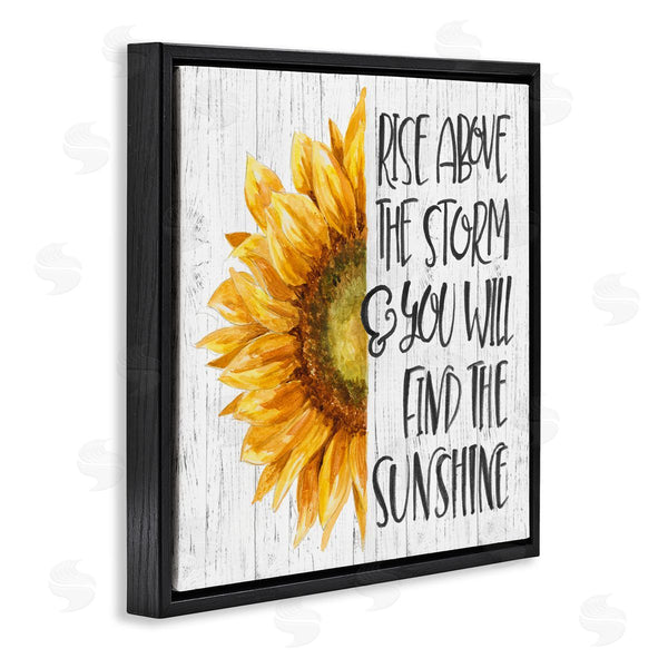 Stupell Industries Patricia Pinto | Find Sunshine Motivational Sunflower