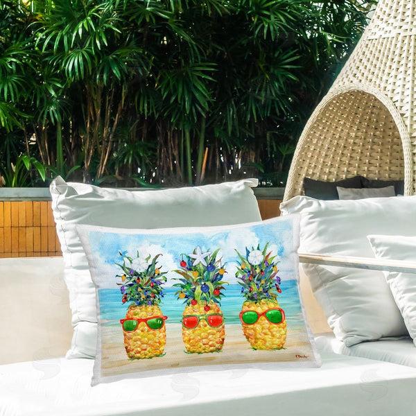 Stupell Industries Paul Brent | Christmas Themed Pineapples