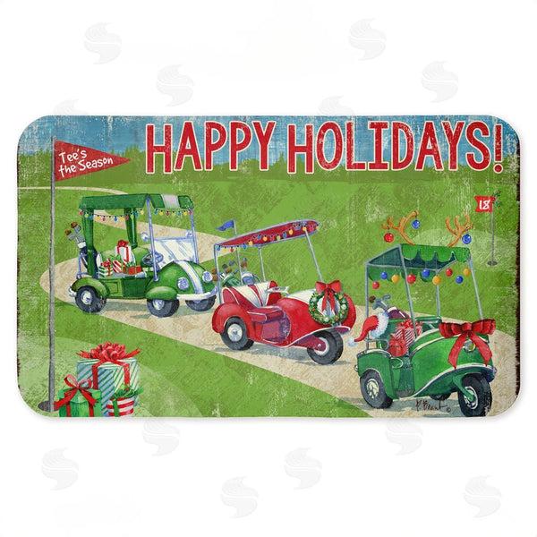 stupell industries Paul Brent | Holiday Golf Time Anti-Fatigue Mat