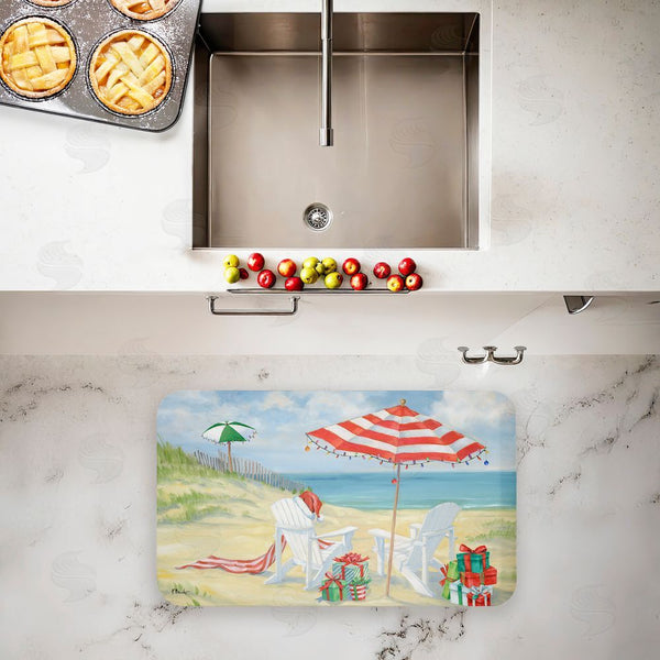 Stupell Industries Paul Brent | Perfect Beach Holiday Anti-Fatigue Mat