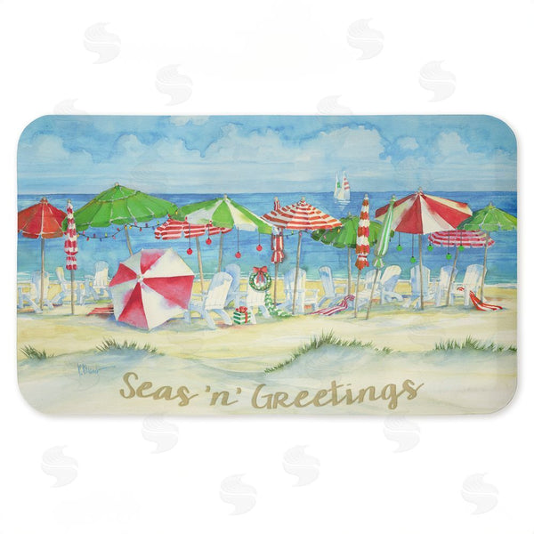 stupell industries Paul Brent | Seas 'n' Greetings Beach Anti-Fatigue Mat