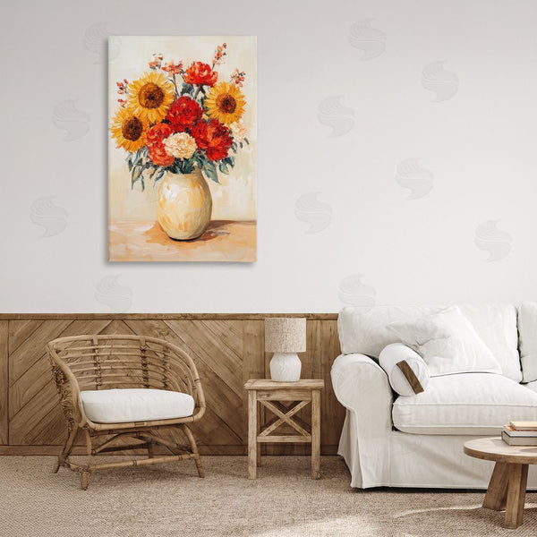 Stupell Industries Petal Prints Design | Charming Bouquet Of Fall Wall Art