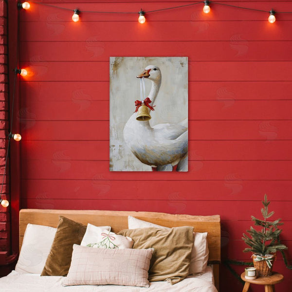 Stupell Industries Petal Prints Design | Festive Jingle Goose Wall Art